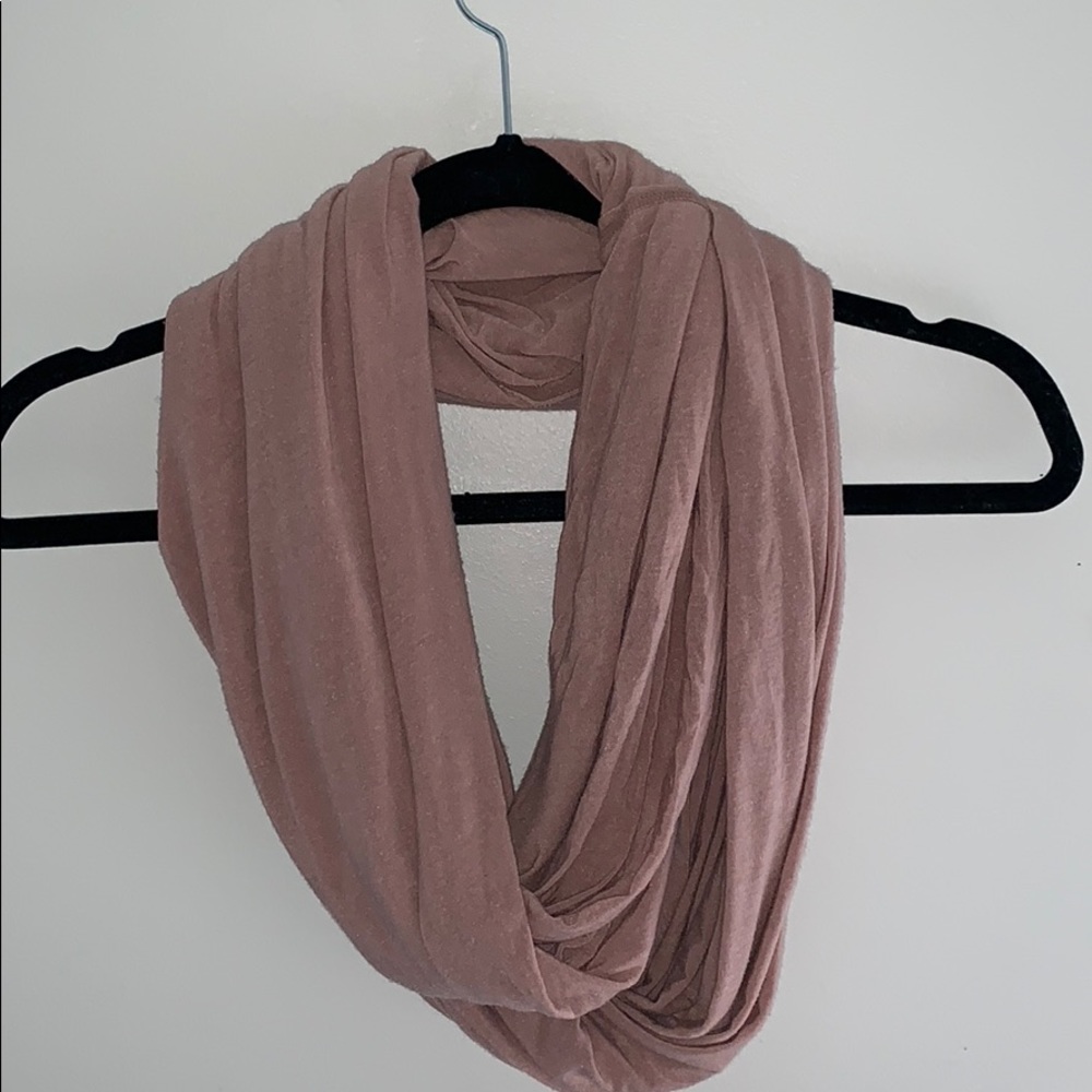 Pink Brandy Melville Infiniti Scarf